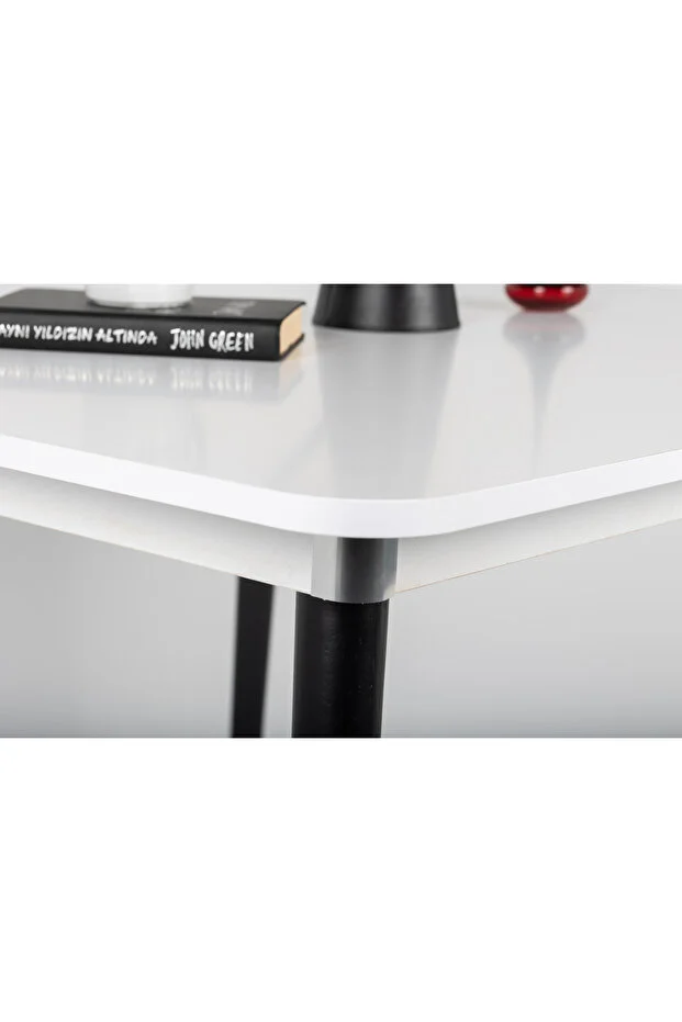 Mutfak Masası / Yemek Masası / Kare Masa/ Flora Bistro 90x90 Cm (BEYAZ)